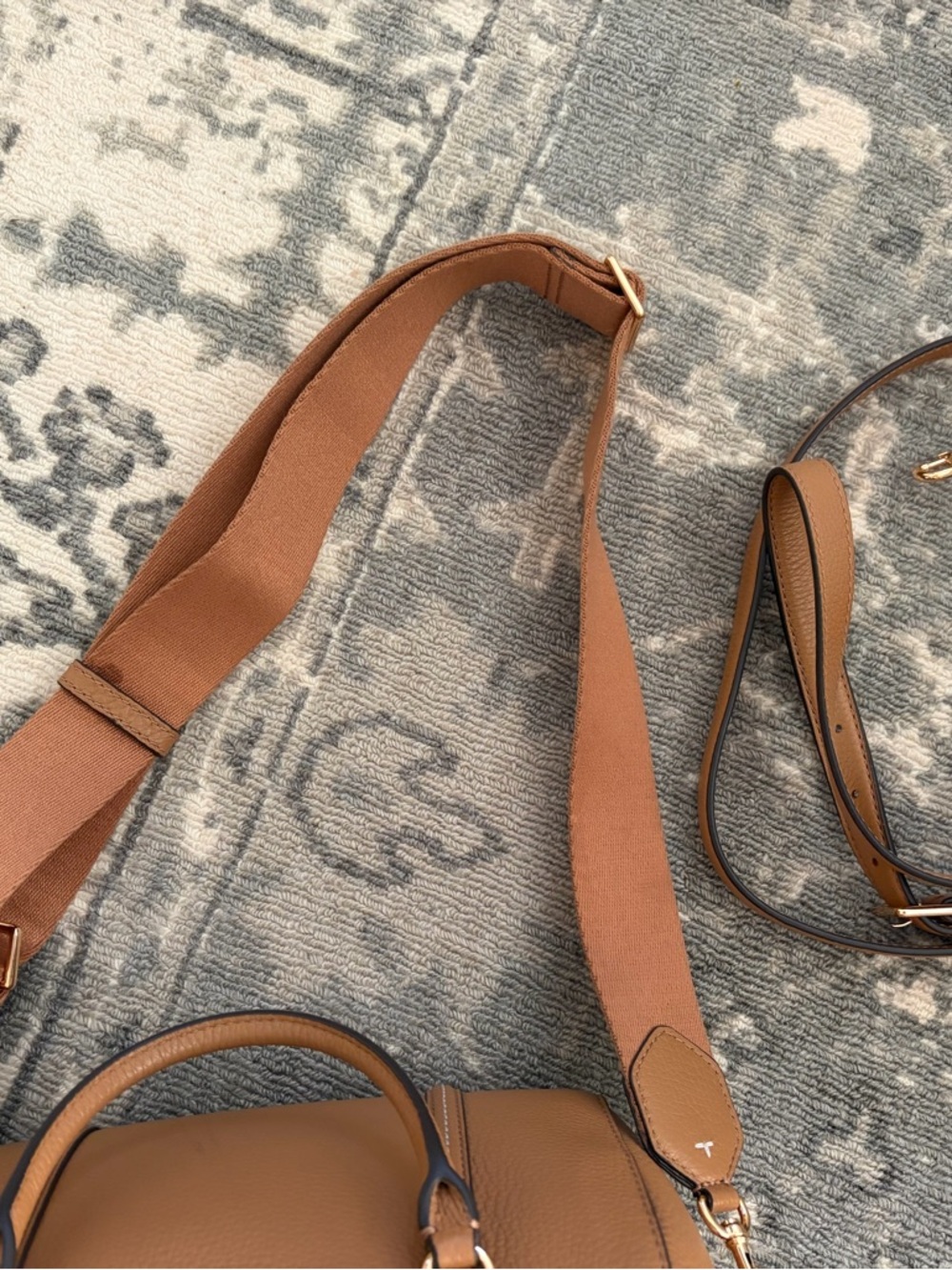 Tory Burch | Thea Satchel / Crossbody | Tiramisu - Picture 8 of 11
